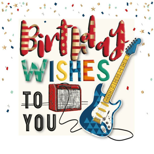 Picture of BIRTHDAY WISHES TO YOU CARD